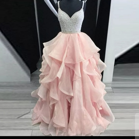 2019 Fashion V Neck Champagne - Picture 5 of 6